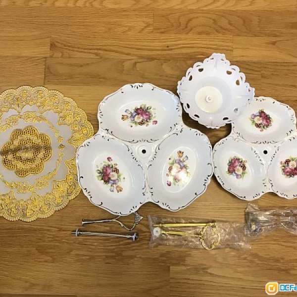 全新 - 英式下午茶 / 結婚糖果角 (English High Tea Set / Candy Corner)