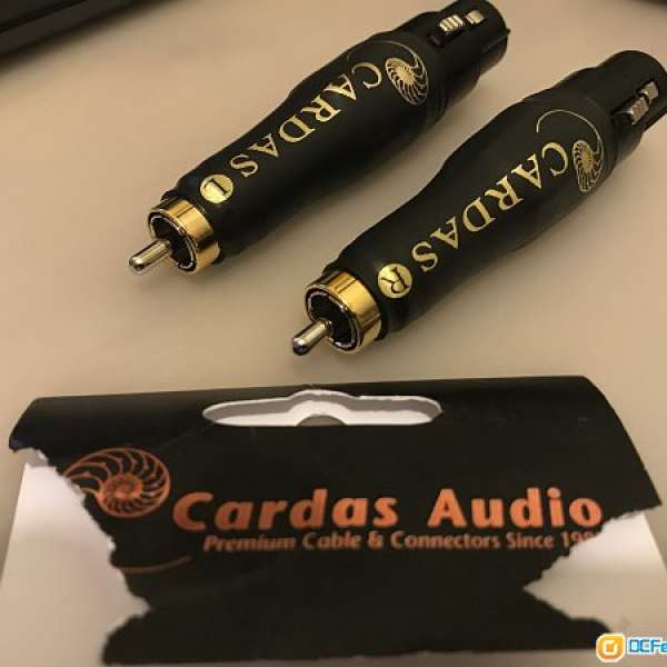 Cardas audio xlr rca adapter 轉插