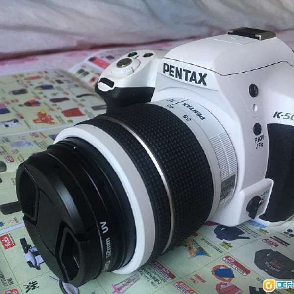 90% 以上新。冇花冇撞，沒有使用痕跡。Pentax K50 K-50 連 kit lens DA 18-55 WR。 ...