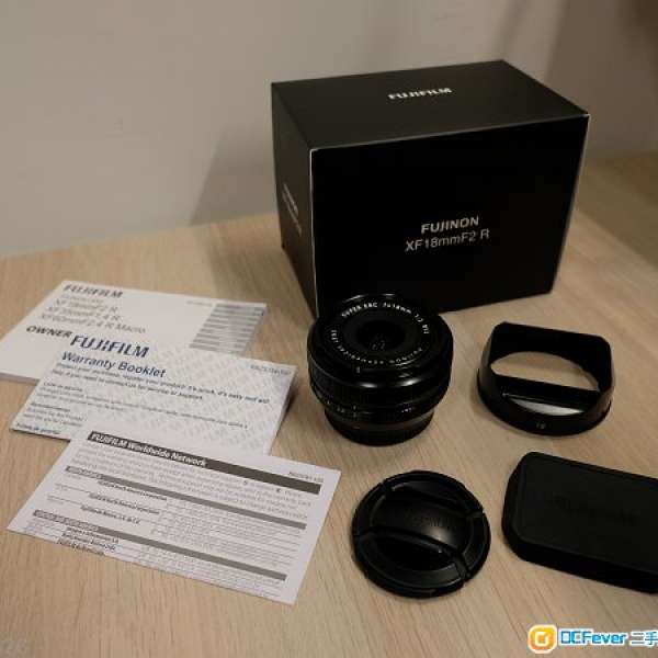 Fujifilm Fujinon XF 18mm F2 R