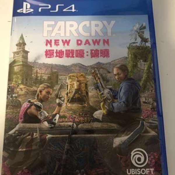 PS4 FAR CRY NEW DAWN中文版連CODE