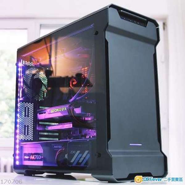 Phanteks ENTHOO EVOLV ATX Tempered Glass 版 (灰色)