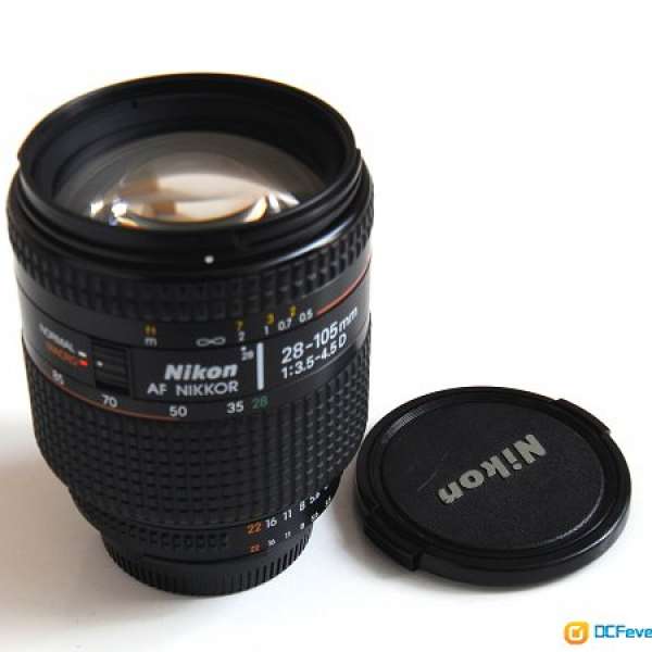 Nikon AF 28-105mm f3.5-4.5D  MACRO 1:2 95% New