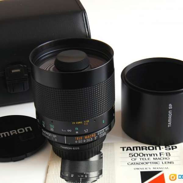 Tamron 500mm f8 55BB 反射鏡 95% new  Canon EF mount or nikon AI mount