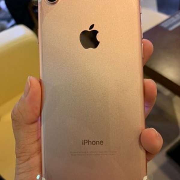 Iphone 7 128gb 淨機有盒 全新 rose gold