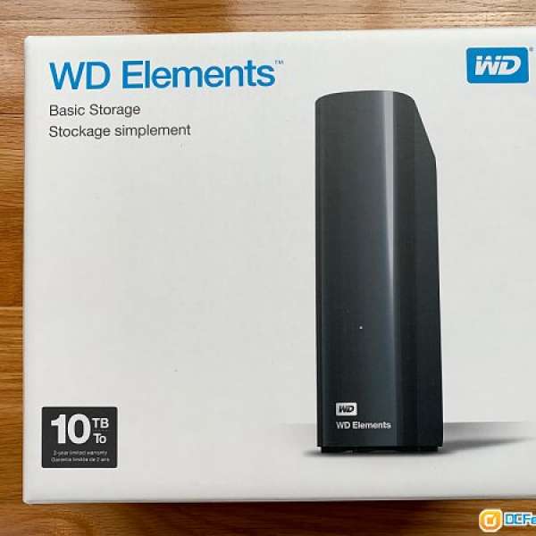全新未開封 WD Elements 10TB USB3.0 外置硬碟