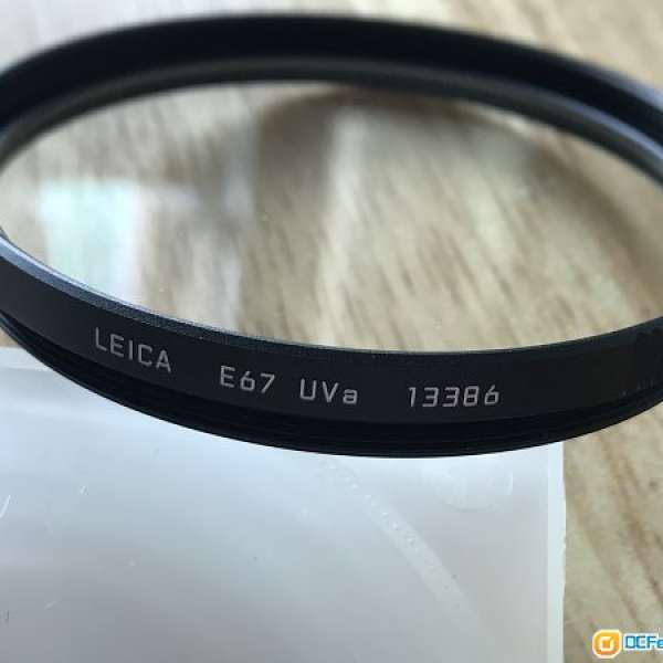 Leica E67 UVa 原裝濾鏡 filter