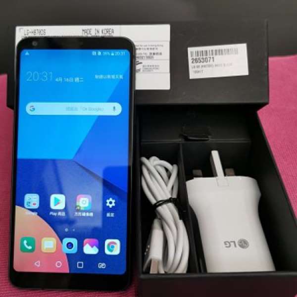 LG G6 Dual Sim 行貨, 4/64GB 黑色