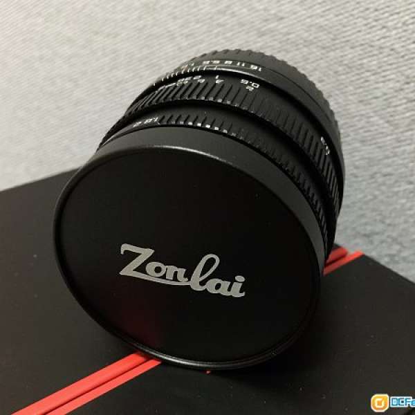中徠ZONLAI 22mm f1.8 Fujifilm XF mount 富士