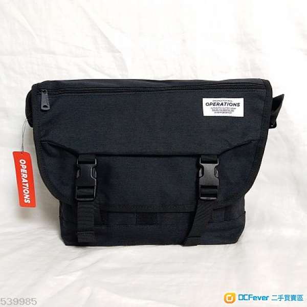 [全新] 5012 Operations 優質尼龍斜背中袋 Messenger bag 斜背包 斜咩袋 男裝袋