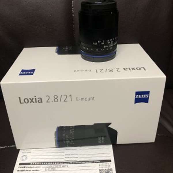 新淨全套有盒 行貨 Sony Loxia 21mm F2.8 E-mount