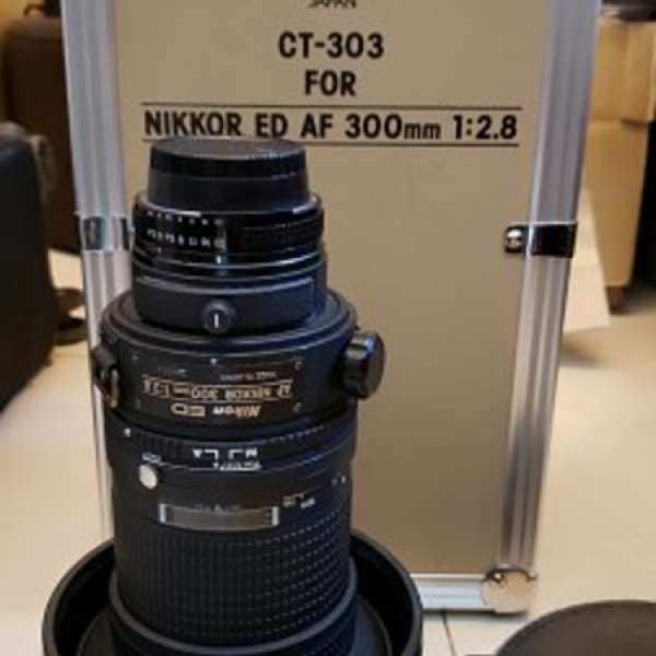 Nikon AF Nikkor ED 300mm F2.8 連原廠鏡頭鋁箱