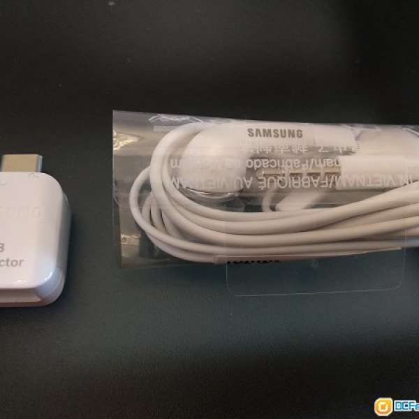 原廠三星Samsung 耳機 及 usb-c connector