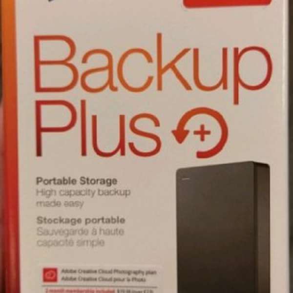 全新未開封 Seagate Backup Plus Potable 5TB 可攜式外置硬碟機