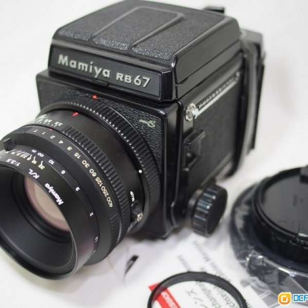 Mamiya RB67 with 127mm f/3.5 KL