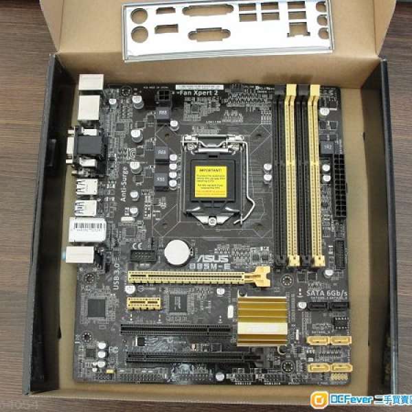 ASUS B85M-E Intel B85 底板 (Bios update)