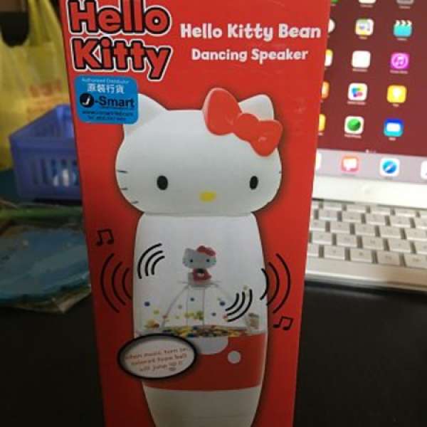 幫女朋友放 全新正版hello kitty跳豆著燈喇叭 買黎送女朋友 送禮好物 情人節