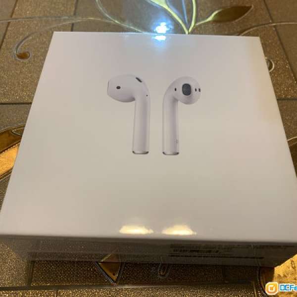 全新未開封 Apple AirPods 2 wireless (無線版)