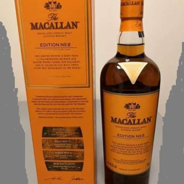 Macallan Edition No.2 Whisky 威士忌