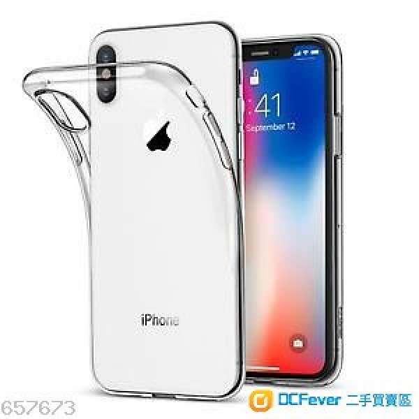 🔴全新iPhone X CLEAR Phone Case (Soft) 手機套