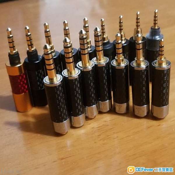 全港獨售碳纖維一體無損轉換頭 2.5mm/4.4mm to 3.5mm, 2.5mm/4.4mm