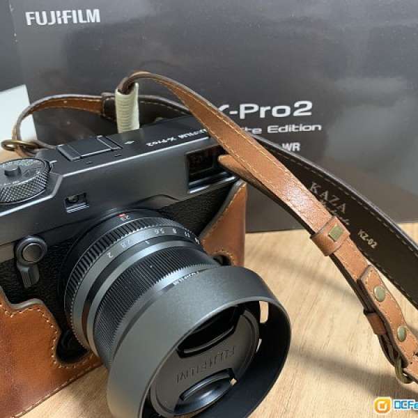 有保99.9% new Fujifilm X-Pro2 Graphite Edition full set