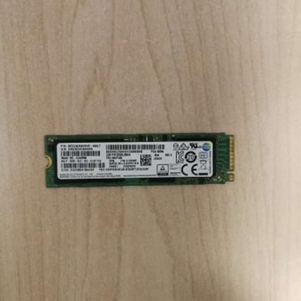 Samsung PM961 256g M.2 NVMe SSD
