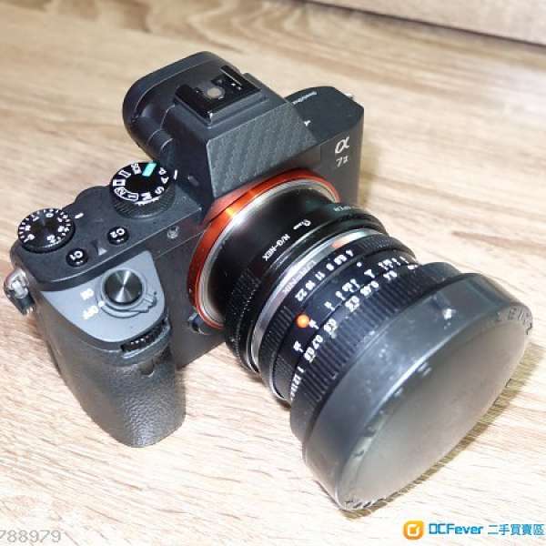 Sony A7 ii + Leica R21mm F4 巳改F mount