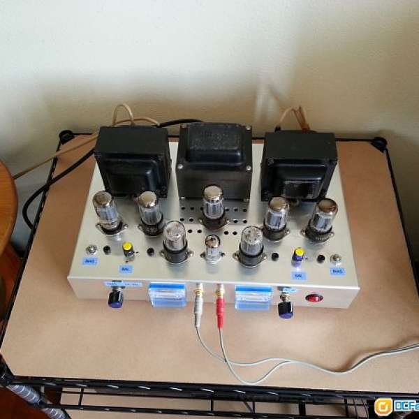 Eico ST70 power amp (all original parts)