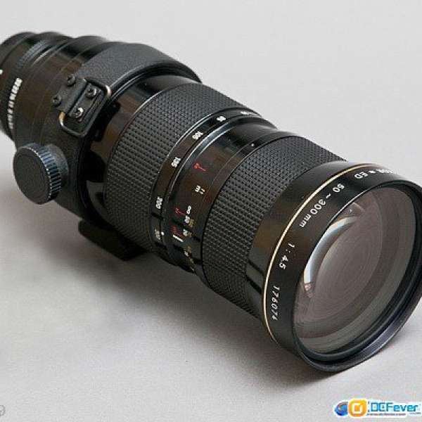 Nikon ED金圈 50-300mm 恆定 F4.5 Ais  雙環變焦 拍片鏡王
