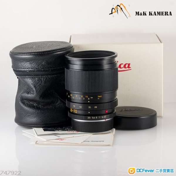 Leica Vario-Elmar-R 28-70mm/F3.5-4.5 Lens Yr.1990 Japan #20121