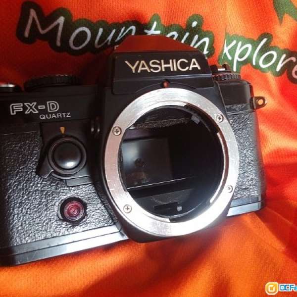 Yashica FX-D Quatz body c/y mount 功能正常 100% work