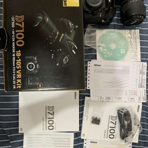 九成新 Nikon D7100 加18-105 VR 鏡 + SIGMA 30MM 1.4 鏡頭