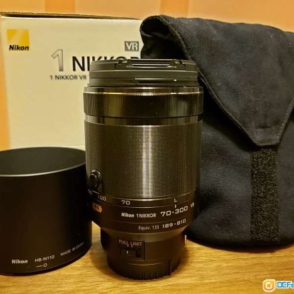 Nikon 1 NIKKOR VR 70-300 f/4.5-5.6