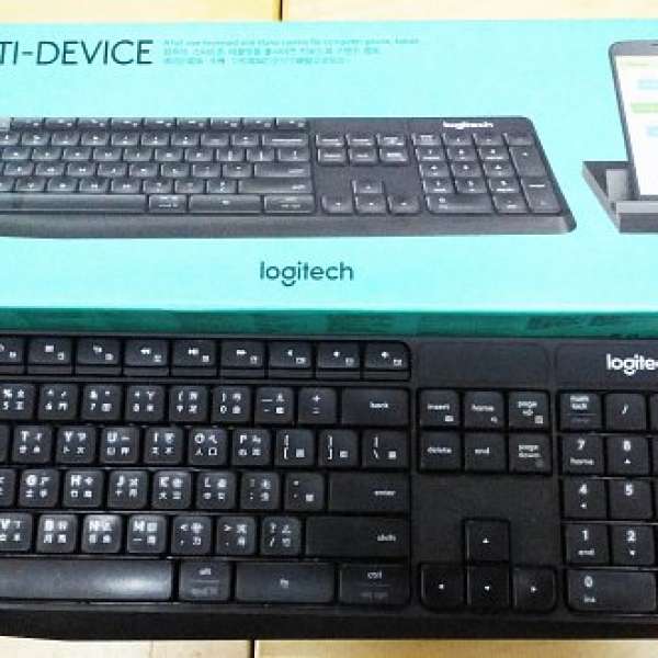 95% 新 Logitech MX Anywhere 2S 無線行動滑鼠 & Logitech K375s 無線鍵盤 輕鐵沿線...