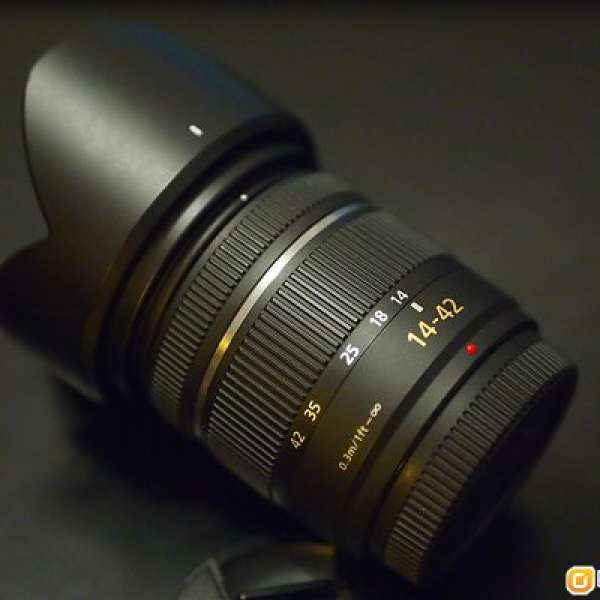 Panasonic Lumix 14-42mm Lens 99% new M43 e-m5 e-m1 e-p3 e-p5 gx gf 用