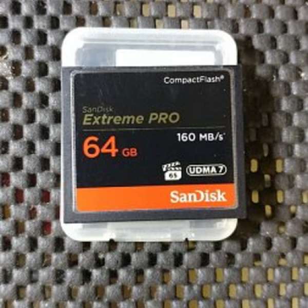 Sandisk Extreme Pro 64GB 160M CF 卡