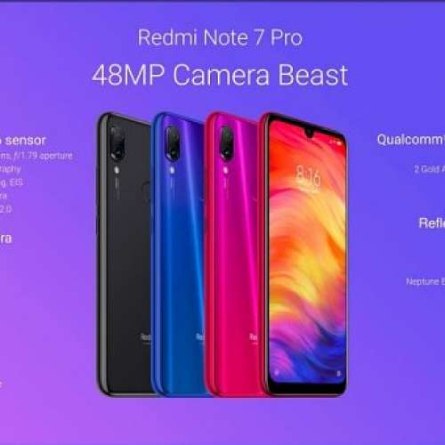 紅米REDMI Note 7 / Note 7 Pro 高級翻蓋套 每個$60