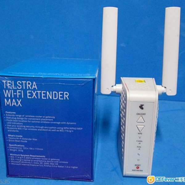 NETGEAR EXS6190 Wi-Fi Range Extender 雙頻千兆無線網絡從此無死角