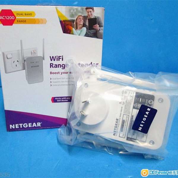 NETGEAR EX6150 Wi-Fi Range Extender 雙頻千兆