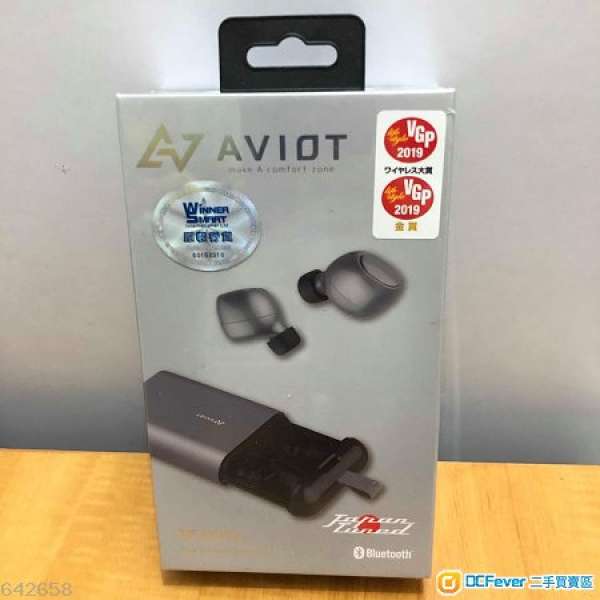 全新 日本 AVIOT TE-D01b  真無線 藍牙耳機 黑灰2色 AVIOT TE D01b True Wireless ...