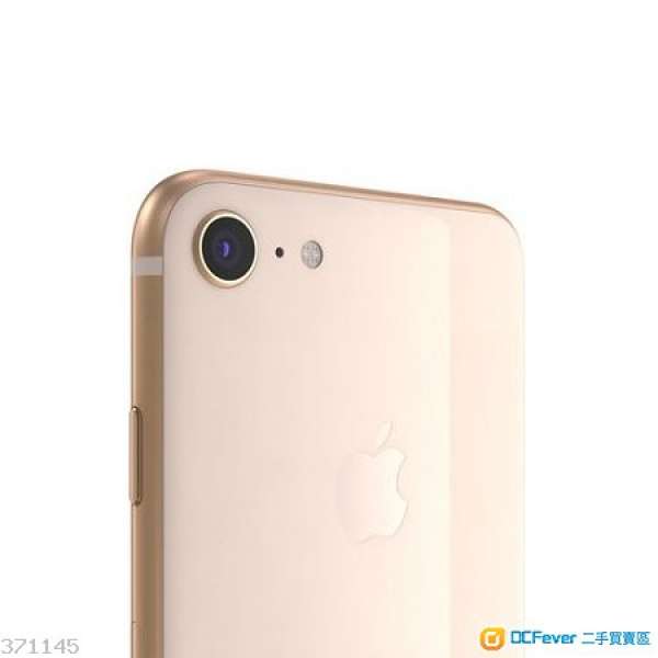 香港SUNING購買極罕有長保養行貨APPLE新機一樣 IPHONE 8 64GB 金色憑單保養跟機套玻...