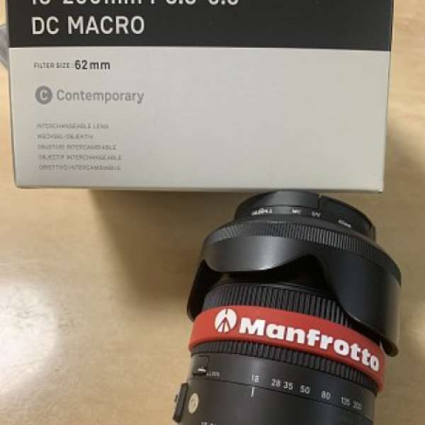 9成新 小用 Sigma 18-200mm F3.5-6.3 DC Macro OS HSM | Canon mount