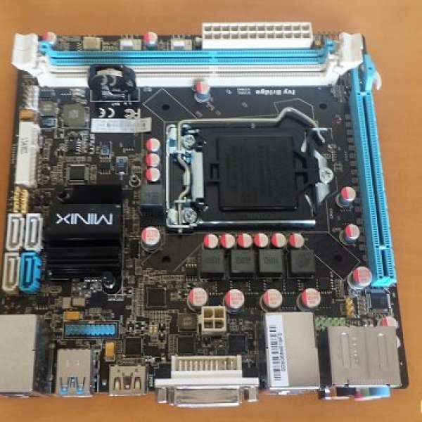 (貨尾全新B75 ITX) Minix B75M USB3底板 支援前置USB 3.0介面 (運作正常)