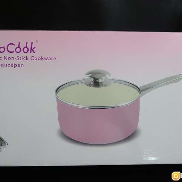 Induction Euro Cook Ceramic Non-stick Cookware Saucepan 易潔陶瓷 煲 長柄平底鍋
