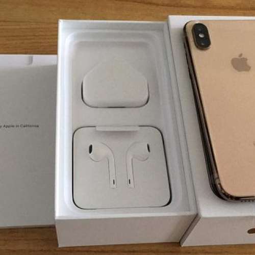 全新iphone Xs 256GB GOLD , 行保