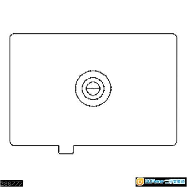 全新Canon 十字裂像對焦屏 Ec-L 原裝 (1Dx 1Ds)