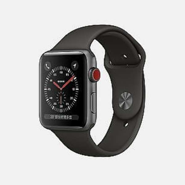 Apple Watch 手錶 Series 3 42mm 太空灰 LTE