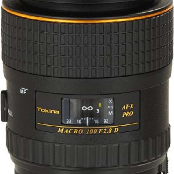 Tokina 100mm f/2.8 AT-X PRO Macro 鏡(Nikon mount)