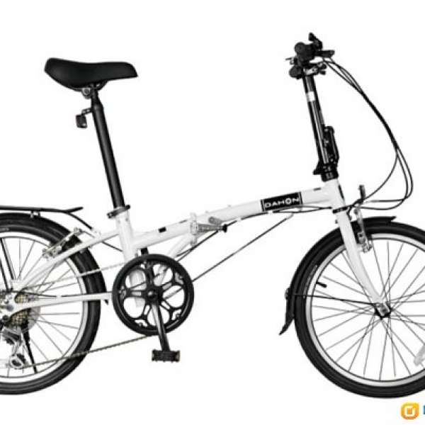 Dahon hat060 foldable bike白色全新可摺單車